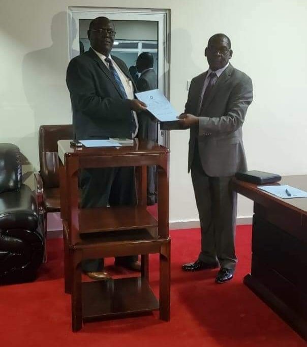 KisiiAssembly's tweet photo. COUNTY ASSEMBLY SERVICE BOARD

The new Kisii County Assembly Service Board took shape this afternoon after the new Board chair, the Assembly Speaker Hon Dr Phillip Nyanumba and the two Board members representing Majority and Minority took Oath of Office. https://t.co/gaQhRVA7Cv