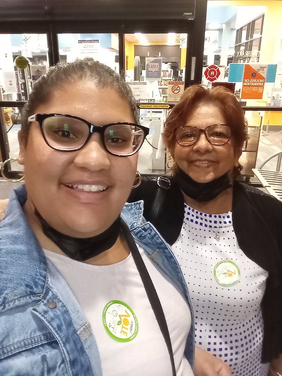 Tiffany_Boodhoo's tweet photo. Mama and I did #EarlyVoting in #OCFL Make sure you do your research and vote! https://t.co/FzJv9gva3u