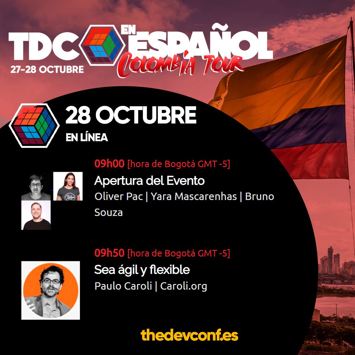 barranquillajug's tweet photo. El día viernes varios JUGs de LATAM estarán participando como ponentes en el The Developer Conference #TheDevConf

No te lo pierdas este 27 y 28 de octubre del presente año.

https://t.co/32ckSeDAku https://t.co/FzIfxgxbfO