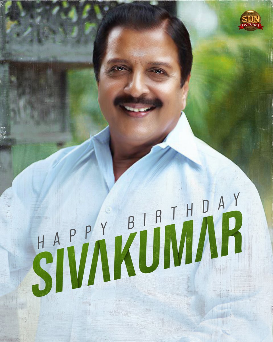 Happy Birthday to the veteran actor #Sivakumar #HBDSivakumar #HappyBirthdaySivakumar