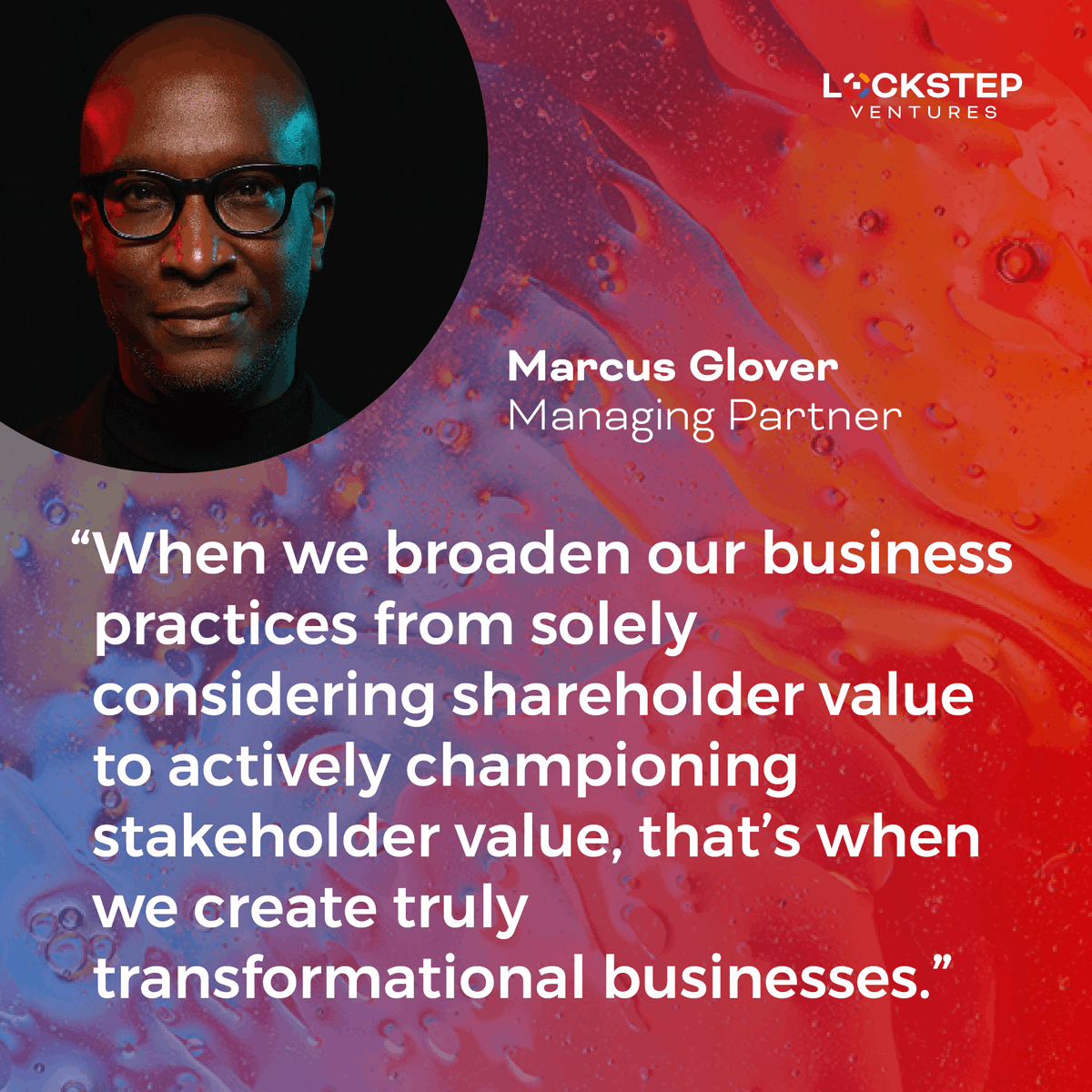 TheLockstepFund's tweet photo. We believe there is an imperative to shift the way we think about valuing businesses. It’s not about what businesses can do for shareholders, it’s about the ways businesses can be transformational in the lives of the their communities, their stakeholders. https://t.co/SByxP6UpPy