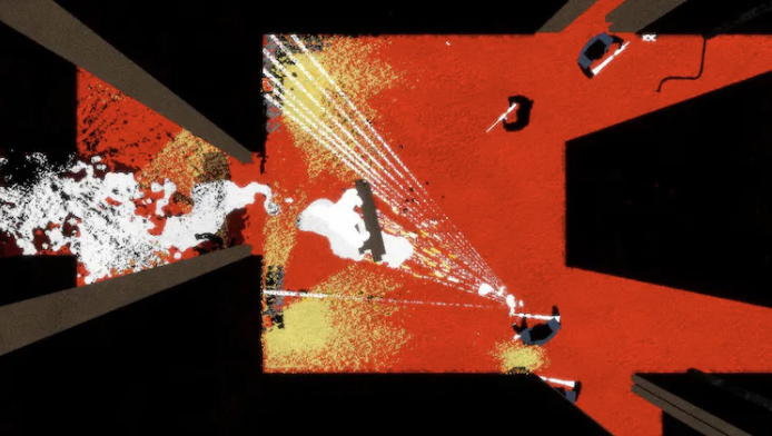 devolverdigital's tweet photo. “Hotline Miami’s ultra-violence has influenced games for a decade” via @Verge

https://t.co/WPhiop2PFq https://t.co/MH03EBWG4K