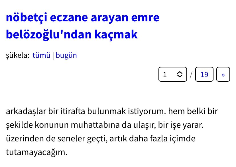 Nöbetçi eczane arayan Emre Belözoğlu’dan kaçmak