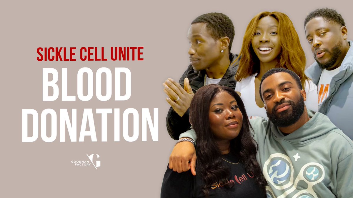 Sickle Cell Unite Blood Donation Event | Vlog ft <a href="/goodmanfactory/">GOODMAN FACTORY</a> youtu.be/SfHtTHIogJM