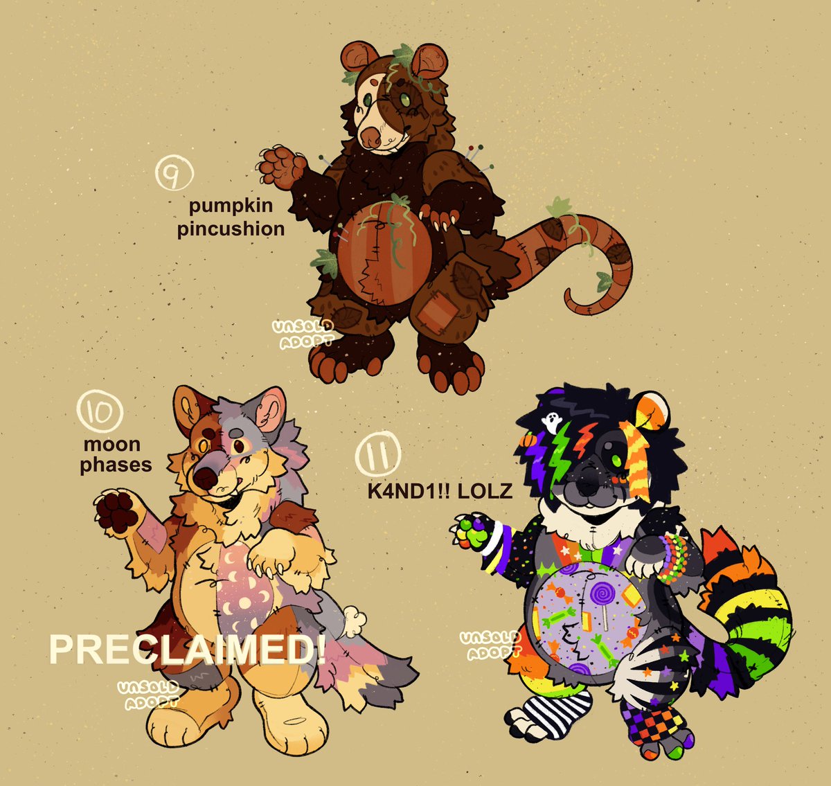 doubledijits's tweet photo. teenie halloweenie designs! more info ⤵️ 🍬🎃🌟🍂 https://t.co/LMERgPgA5r