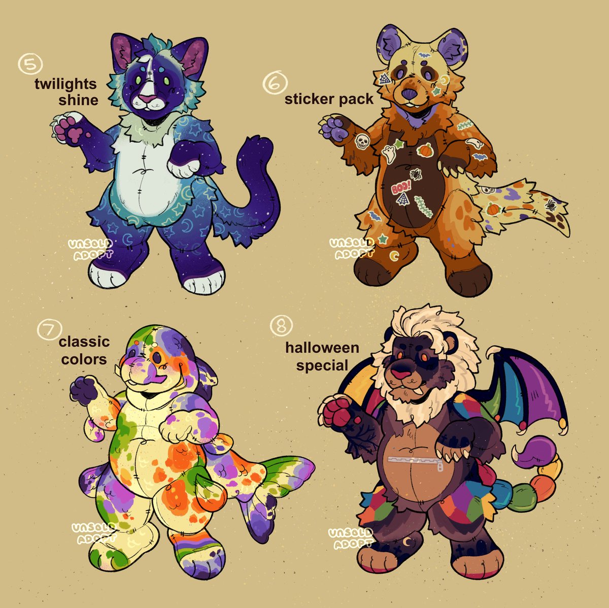 doubledijits's tweet photo. teenie halloweenie designs! more info ⤵️ 🍬🎃🌟🍂 https://t.co/LMERgPgA5r