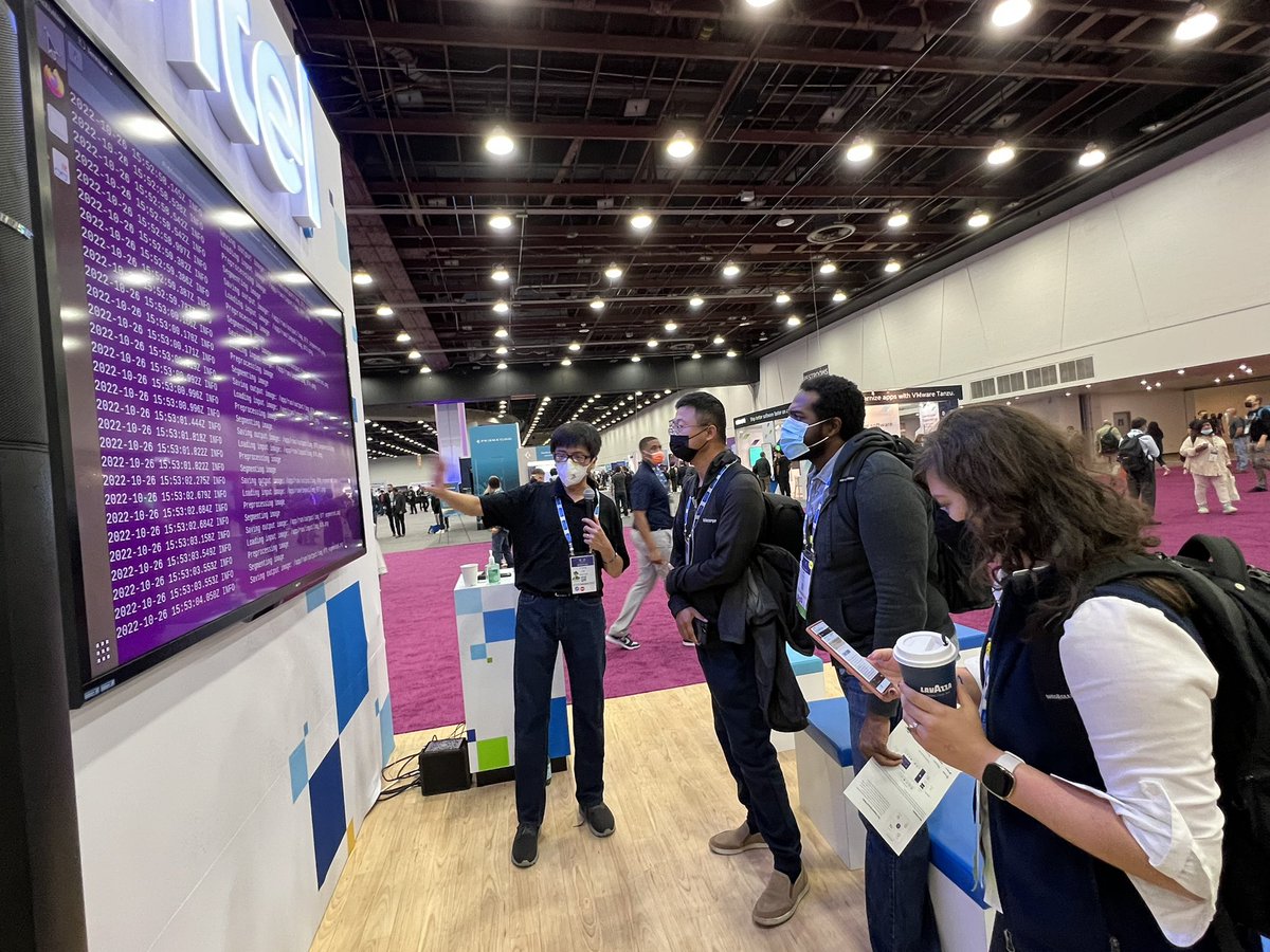 triskadecaepyon's tweet photo. Come see our demo on Securing Enterprise AI with Anaconda and Intel SGX, live at KubeCon 2022 on the show floor!

We have staff from @anacondainc and @OpenAtIntel at the booth!

#intel #ai https://t.co/Diw4nO3Raf