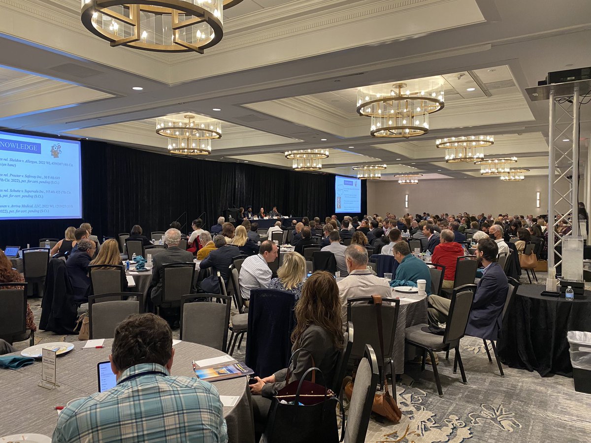 All-star lineup from DOJ and the relators’ bar discussing the hot legal trends from the False Claims Act qui tam world. #TAFconf