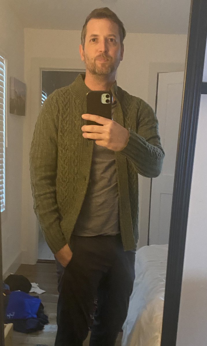 Update: my new cardigan arrived. I was hoping that capitalism would save me from winter ennui. On a scale of 1-life changing, I’d give the cardigan a 0.00025 out of infinity.