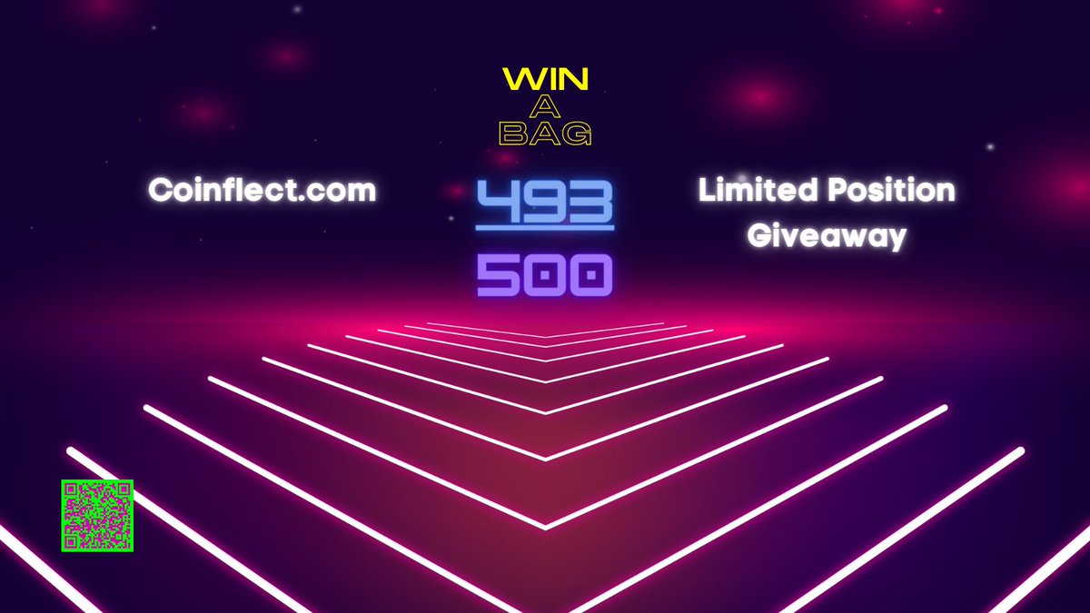 493/500

$10 purchase on a new wallet is 1 entry

#coinflect

coinflect.com

Chain: BSC ( smart chain network ) 
Contract: 0xC73d9b9616e855dF4a0b32C3f1ef2ed5DC9C1990
Symbol: WCFLT
Decimals: 18

x.com/Coinflect/stat…