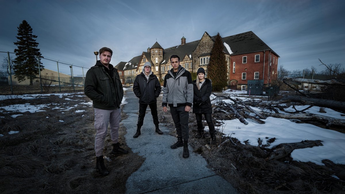 aaronsagers's tweet photo. Very excited for my #DestinationFear friends: @travelchannel &amp; @discoveryplus announced the 8 episode Season 4 premieres Nov. 25 w/ two-parter at PA's Cresson Sanatorium. (Esp. stoked to see the Winchester ep.) Congrats @DakotaLaden @ChelseaLaden @Alex_Schroeder4 @Tanner_Wiseman https://t.co/5SAsxUbH2N