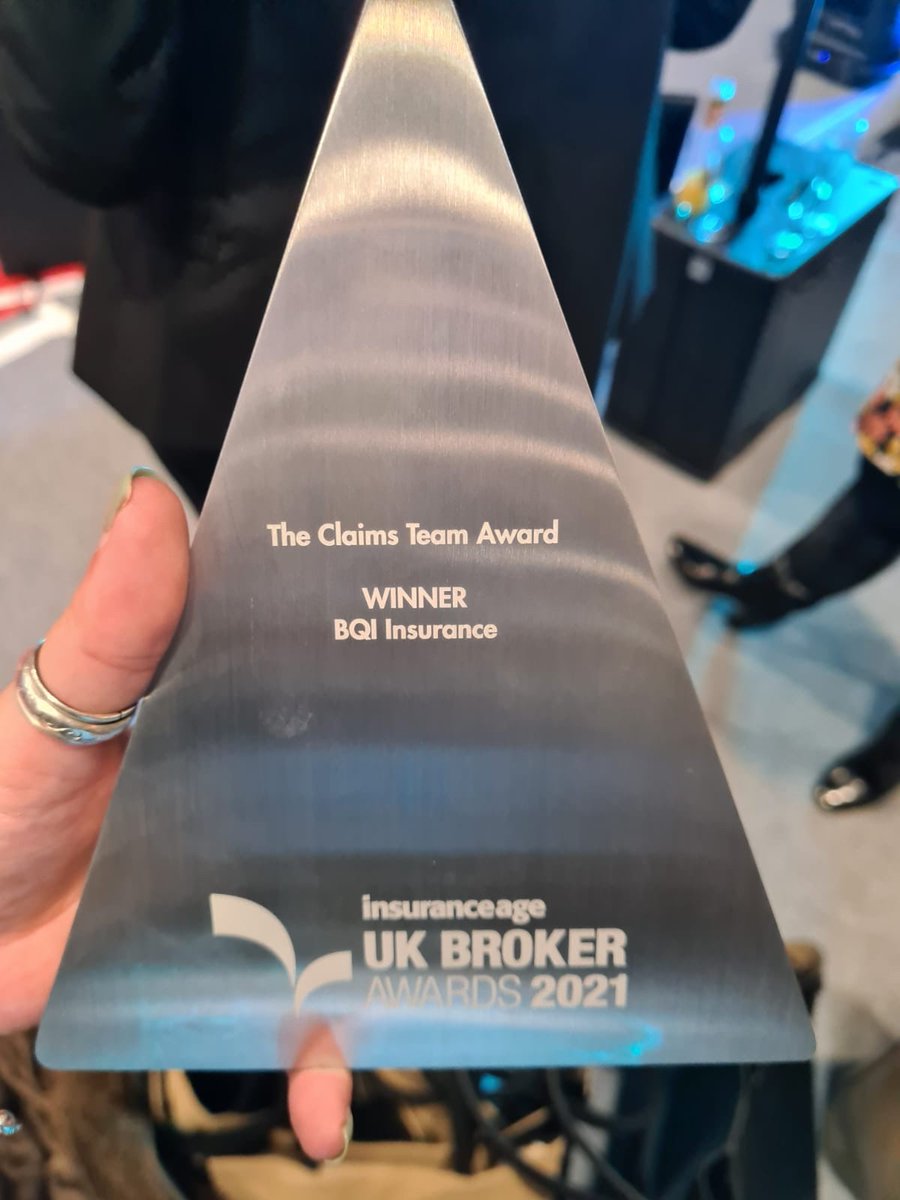 BQI_Insurance's tweet photo. Starting off strong, in November 2021 @BQI_Insurance were proudly crowned ✨WINNERS✨ of the @InsuranceAge UK Broker Awards for 'The Claims Team' and 'Insurance Broker of the Year!' 

https://t.co/P85A2RCEp7

#InsuranceBroker #IndependentBroker #ConstructionIndustry #UKBroker https://t.co/DRTOEW7vmN