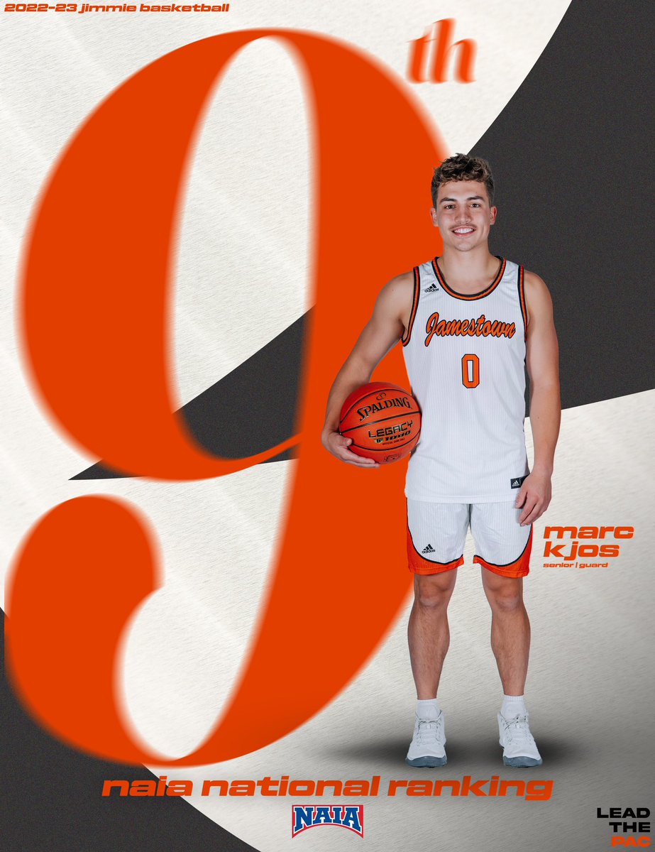 Jamestown_MBB's tweet photo. For the first time in 10 seasons, we find ourselves inside the top ten of the national rankings at #9 in the first poll of the season.

For more info on the national polls: https://t.co/GAcPjFsVTX

#JimmiePride | #LeadThePac https://t.co/0py9HWgWYw