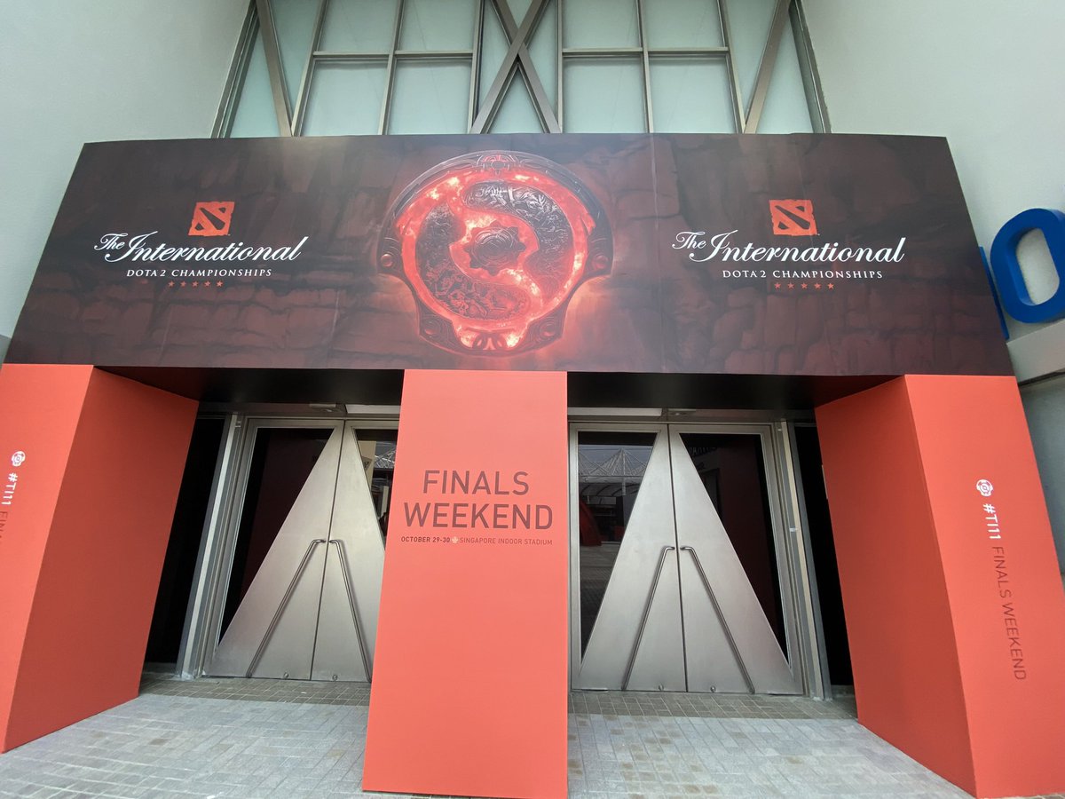 vonlimroar's tweet photo. #TI11 #dota2 Finals weekend 29 - 30 Oct 🙌🏻 https://t.co/k49b76Nzlg