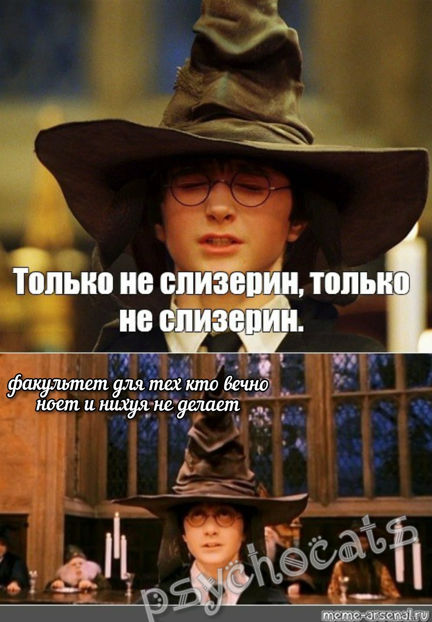 Гарри Поттер только не Слизерин