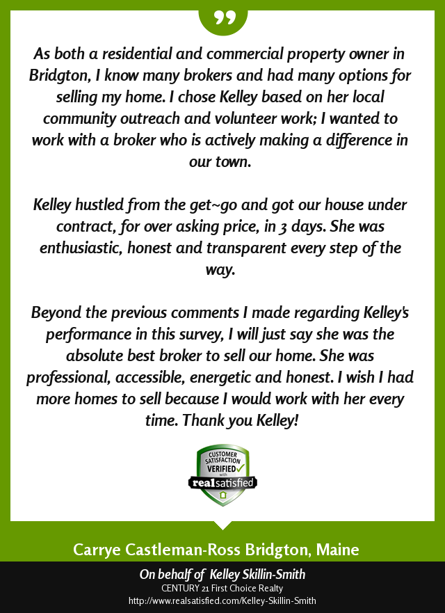 SkillinSmith's tweet photo. This recommendation illustrates one of the reasons why I love my job. https://t.co/73OXAtlExz via @realsatisfied https://t.co/xgXB4g9sJl