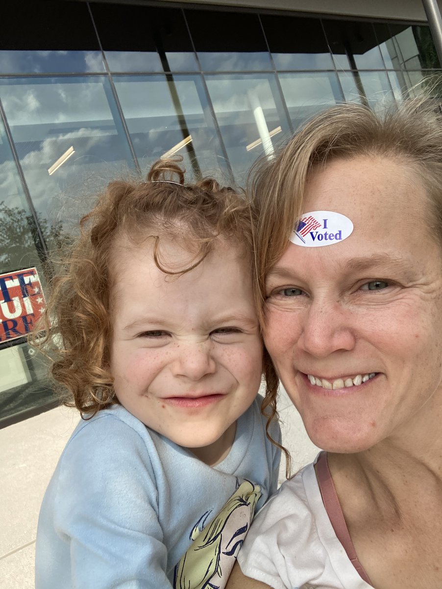 mhspecht's tweet photo. Mary Helen Specht: Voting for the good guys since 1997 (now w a partner-in-crime). https://t.co/l10WPr2NYk