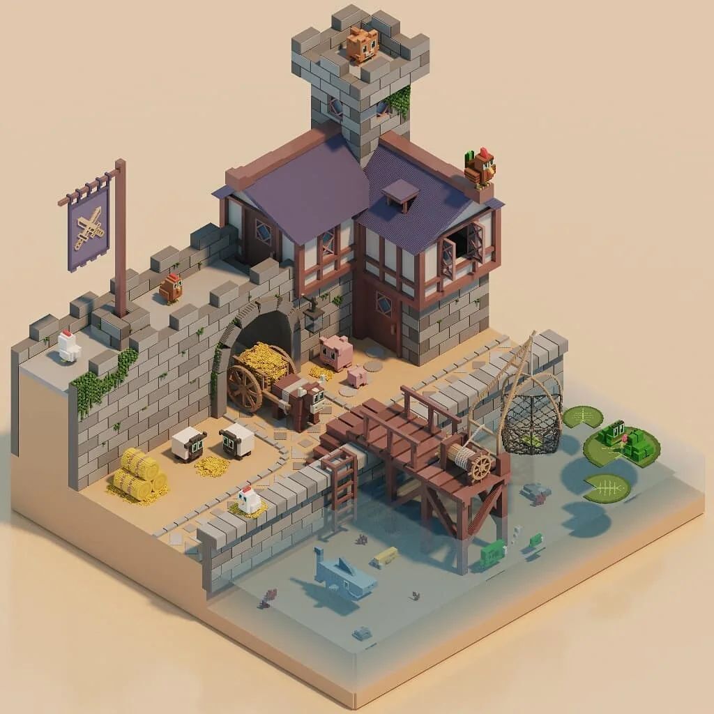 Voxel Gang (@voxelgang) on Twitter photo ⛵ art by <a href="/pintokyogames/">Pintokyo Games</a>
➡️ Follow @voxelartgang
Leave a comment with your thoughts! 🤓
_
#lowpoly #lowpolyart #voxel #voxelart #magicavoxelcommunity #magicavoxelart #magicavoxel #3dart #3d #cubeart #cgi #cgart #cgiart #cgiartist #voxelworld #voxelartist #dock #harbour #harbo… ⛵ art by <a href="/pintokyogames/">Pintokyo Games</a>
➡️ Follow @voxelartgang
Leave a comment with your thoughts! 🤓
_
#lowpoly #lowpolyart #voxel #voxelart #magicavoxelcommunity #magicavoxelart #magicavoxel #3dart #3d #cubeart #cgi #cgart #cgiart #cgiartist #voxelworld #voxelartist #dock #harbour #harbo…