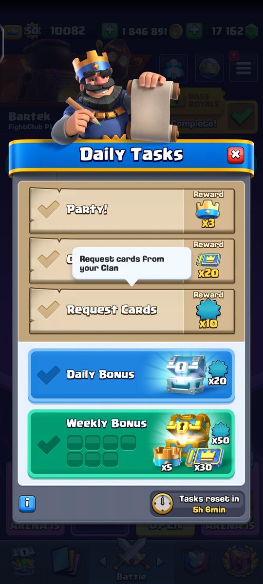 Bartek_CR's tweet photo. @MaxCmbr I'm a fully maxed player. Can I please not getting tasks like this? I can't request any card 😢 https://t.co/9R167rl7y4