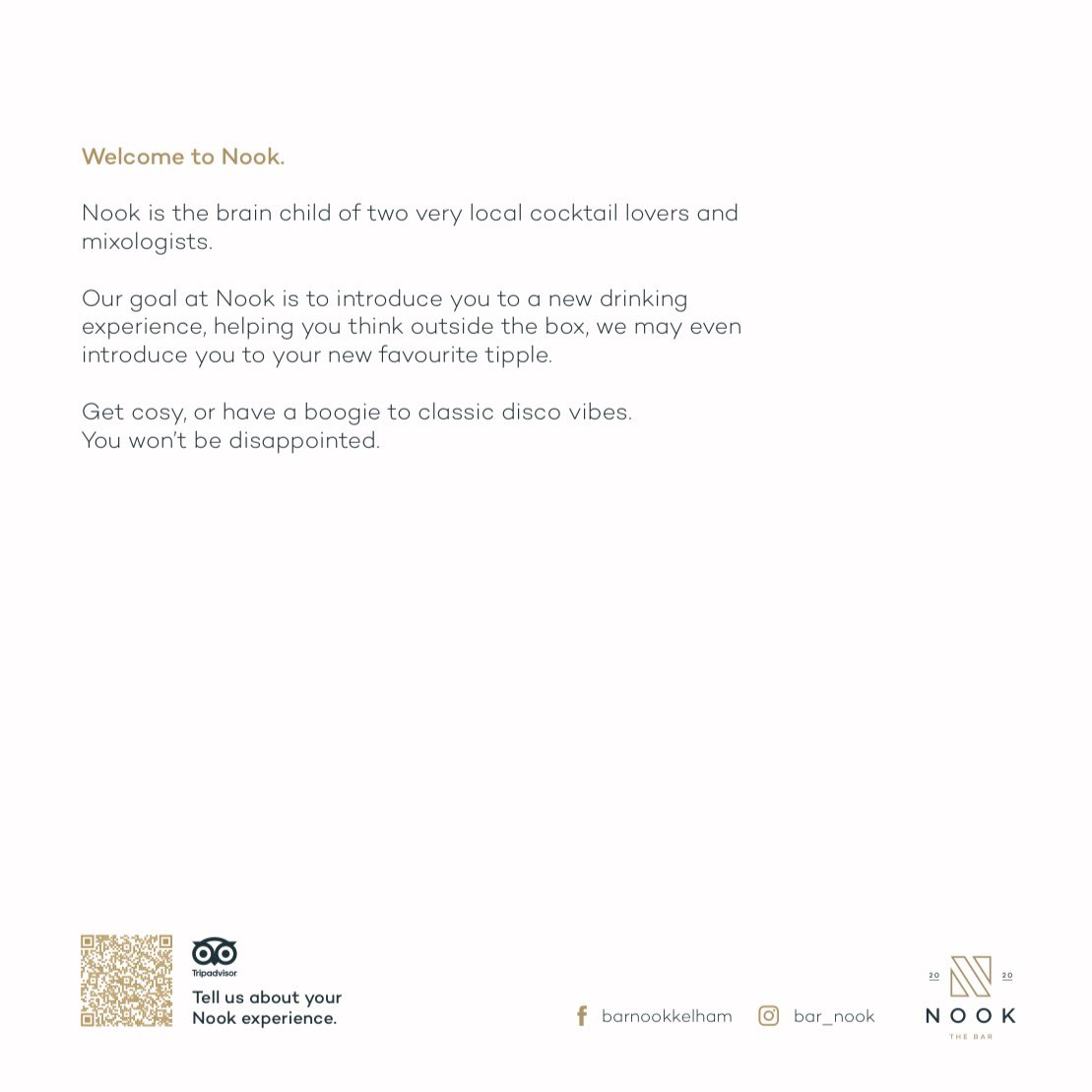 Nook the bar tweet media