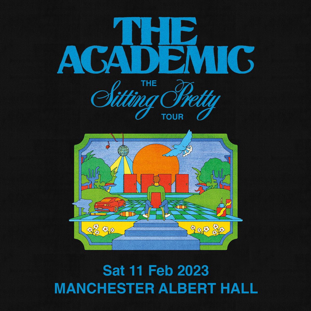 Anthemic Irish indie-rockers @TheAcademic will headline @Alberthallmcr as part of 'The Sitting Pretty Tour' in February 2023! ⚡ Tickets on sale Thursday 3rd Nov at 9am! gigst.rs/Academic