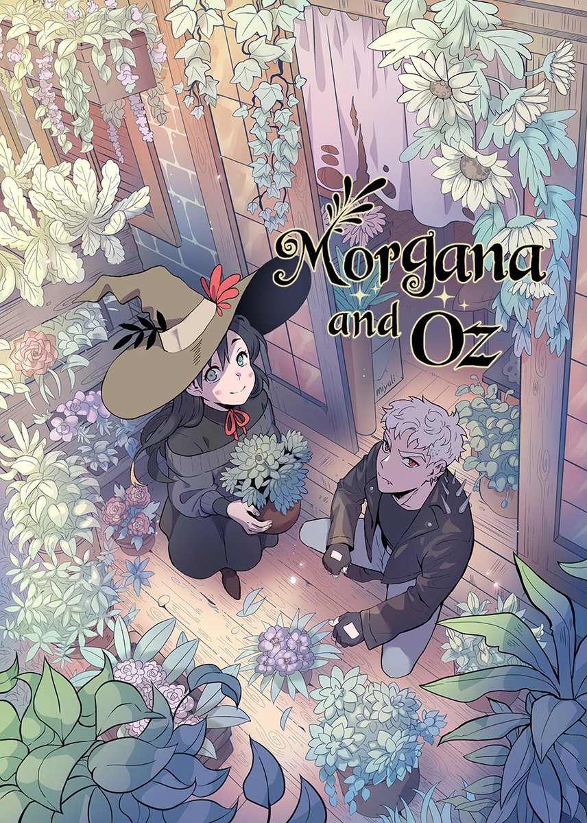 Morgana and Oz gibt's jetzt auch auf Deutsch! webtoons.com/de/fantasy/mor…