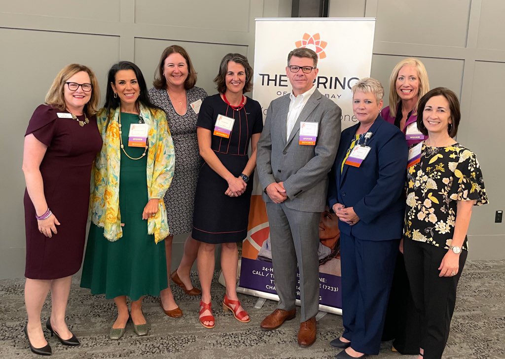 We’re proud to be recognized today with the 2022 Lantern of Peace Award by @TheSpringTB for providing #COVID19 testing to domestic violence victims and their families during the #pandemic! Various BayCare leaders accepted the award! #BayCareProud #domesticviolenceawarenessmonth