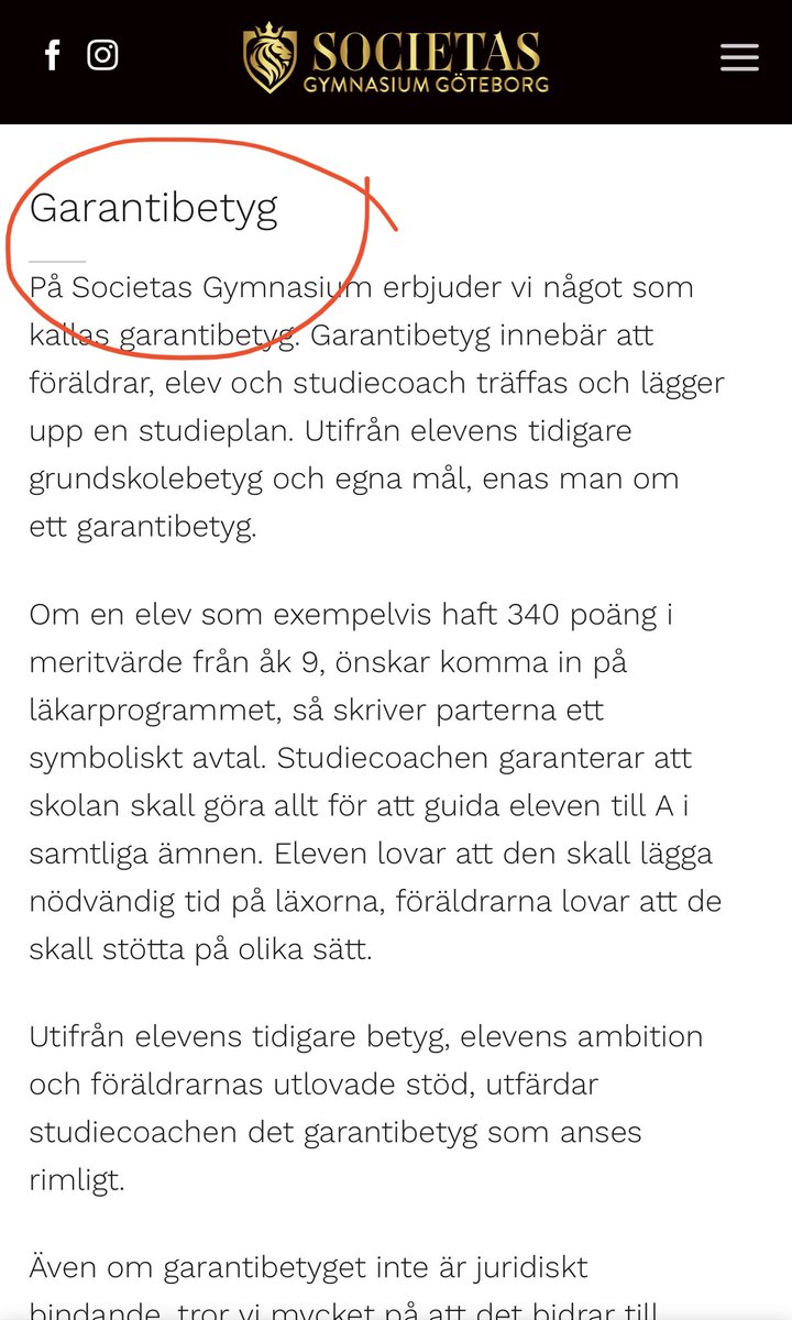 @Winero <a href="/Skolinspektion/">Skolinspektionen</a> Garantibetyg - se där ja! Där blev betyget förhandlingsbart - på pränt! En underskrift av mamma och pappa bara så har du…vips ett A.