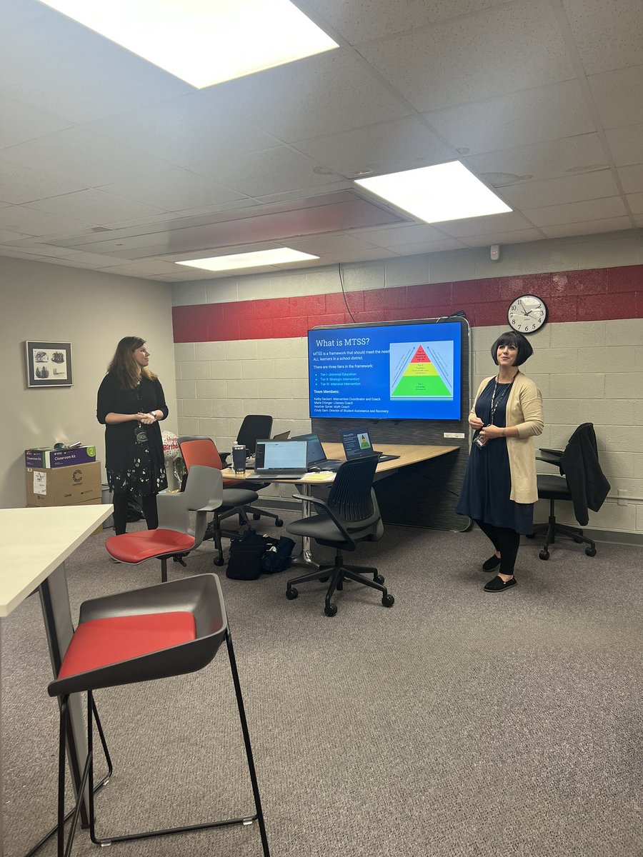RachelleinMI's tweet photo. Distributed leadership ensures classroom & building perspective is front and center in our processes. Thankful for our building, coach, and teacher leaders using their expertise to facilitate our continuous improvement. #mtss #behavior #schoolimprovement #micip #miched #mylsps https://t.co/XvIasKRnWt