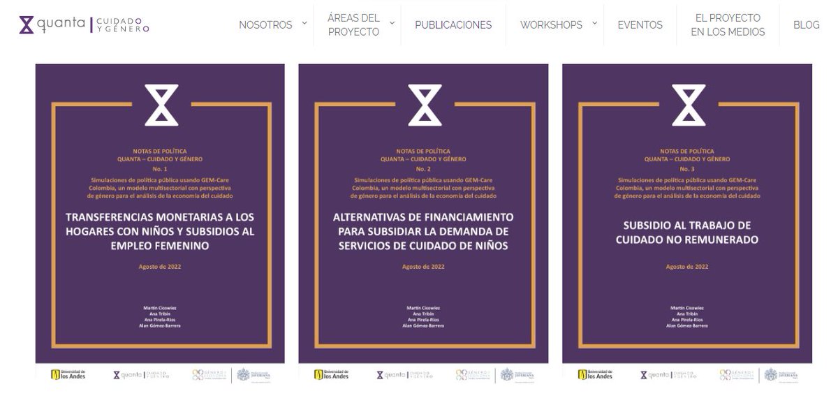 Quanta - Cuidado y Género tweet media