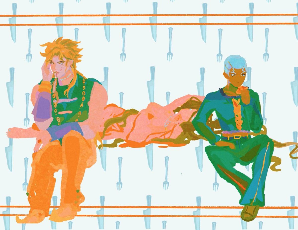 Kernelimage44's tweet image. #jjbafanart #diopucci