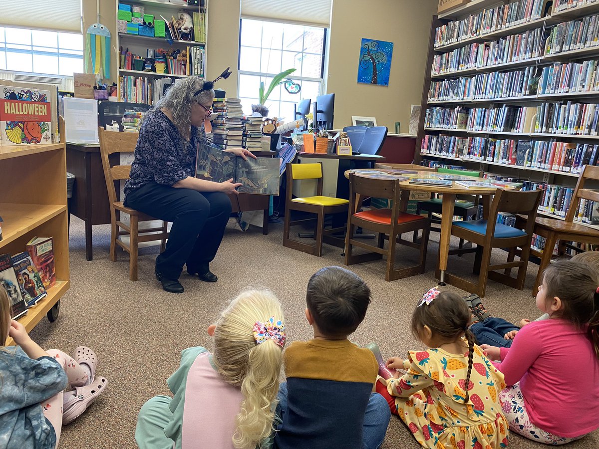 Another great monthly visit to Goshen Public Library for a read aloud and to check out books to read in class. 🙂<a href="/TraKeilty/">Tra Keilty</a> <a href="/GoshenPubLibCT/">GoshenPubLibCT</a>