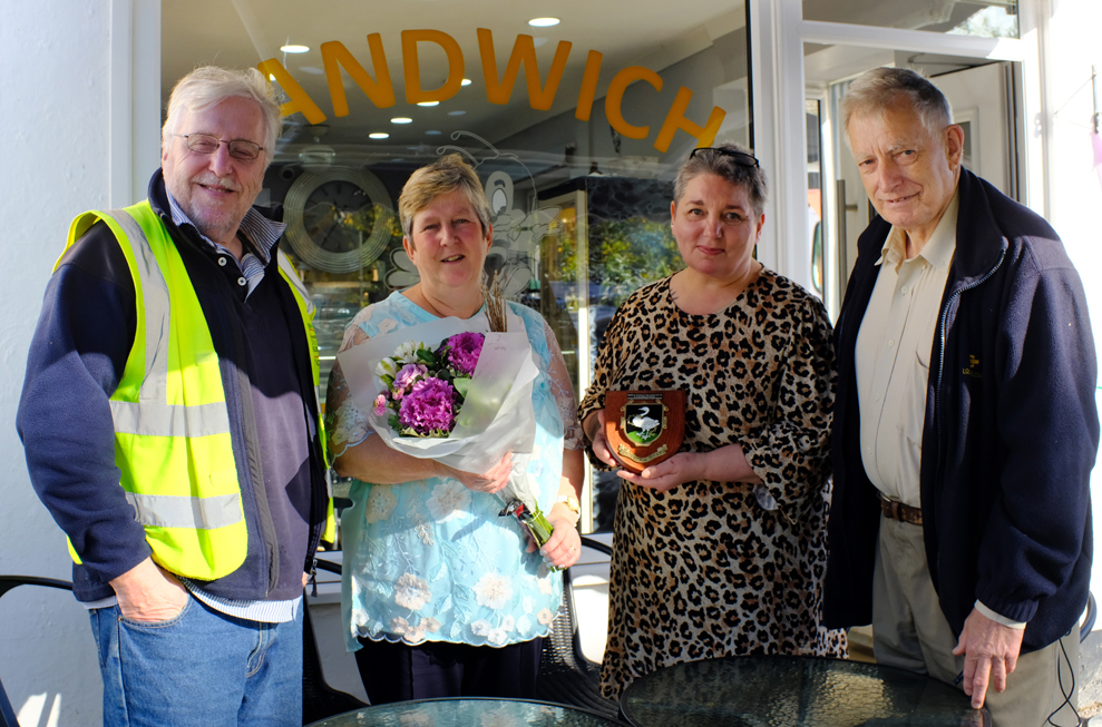 Earlier today representatives from WFH attended a presentation of The Mayor's Shield to one of our founders, Bob Kin.
The shield was presented by Councillor Andrea Baughan to Bob's widow in thanks and recognition of all the work Bob did for the community.