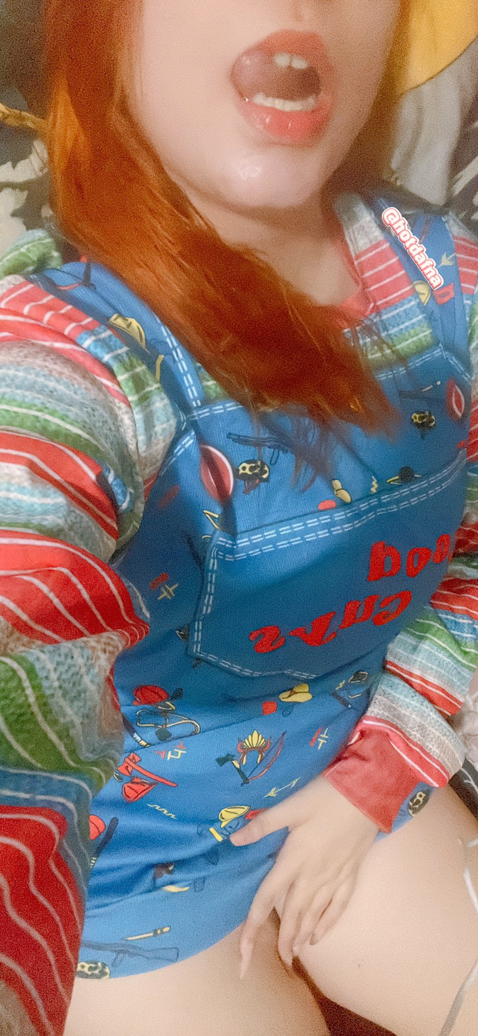 Redhead like Chucky! Wanna play? ᧔♡᧓ https://t.co/WZc978d1OM https://t.co/NU42Vopk5o