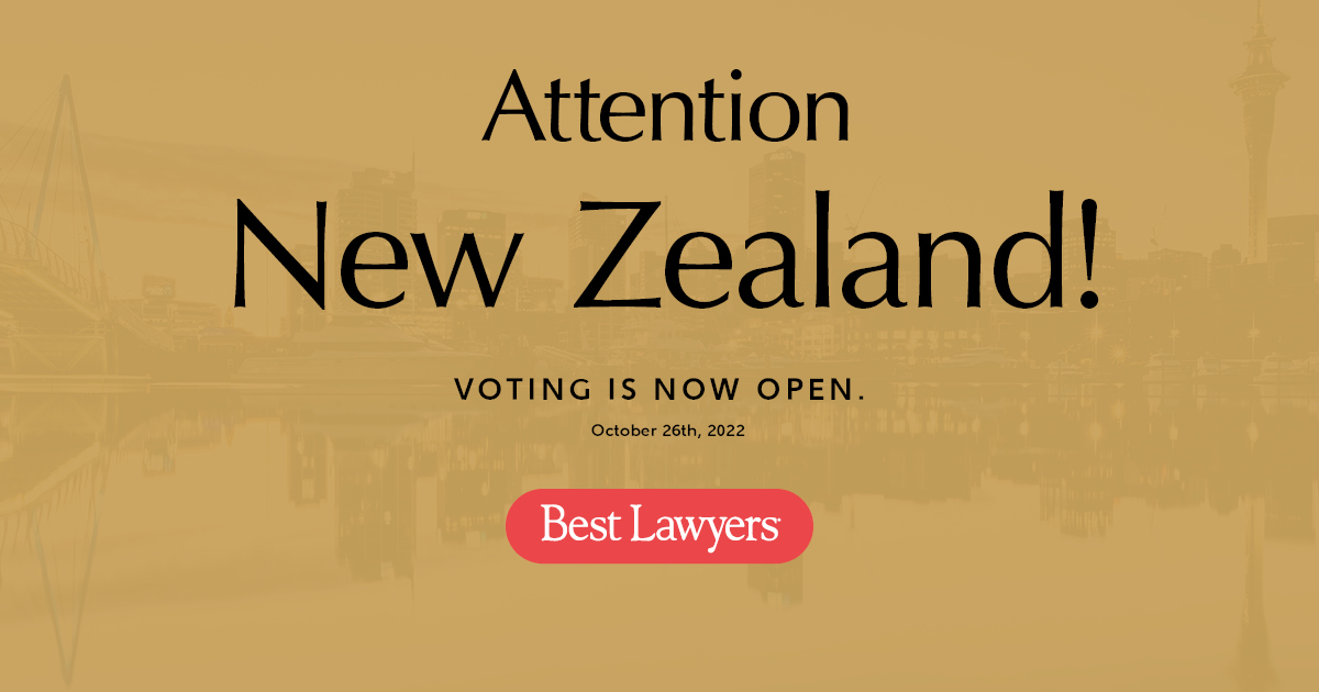 Best Lawyers on Twitter "Hey New Zealand, it's voting time!! Your