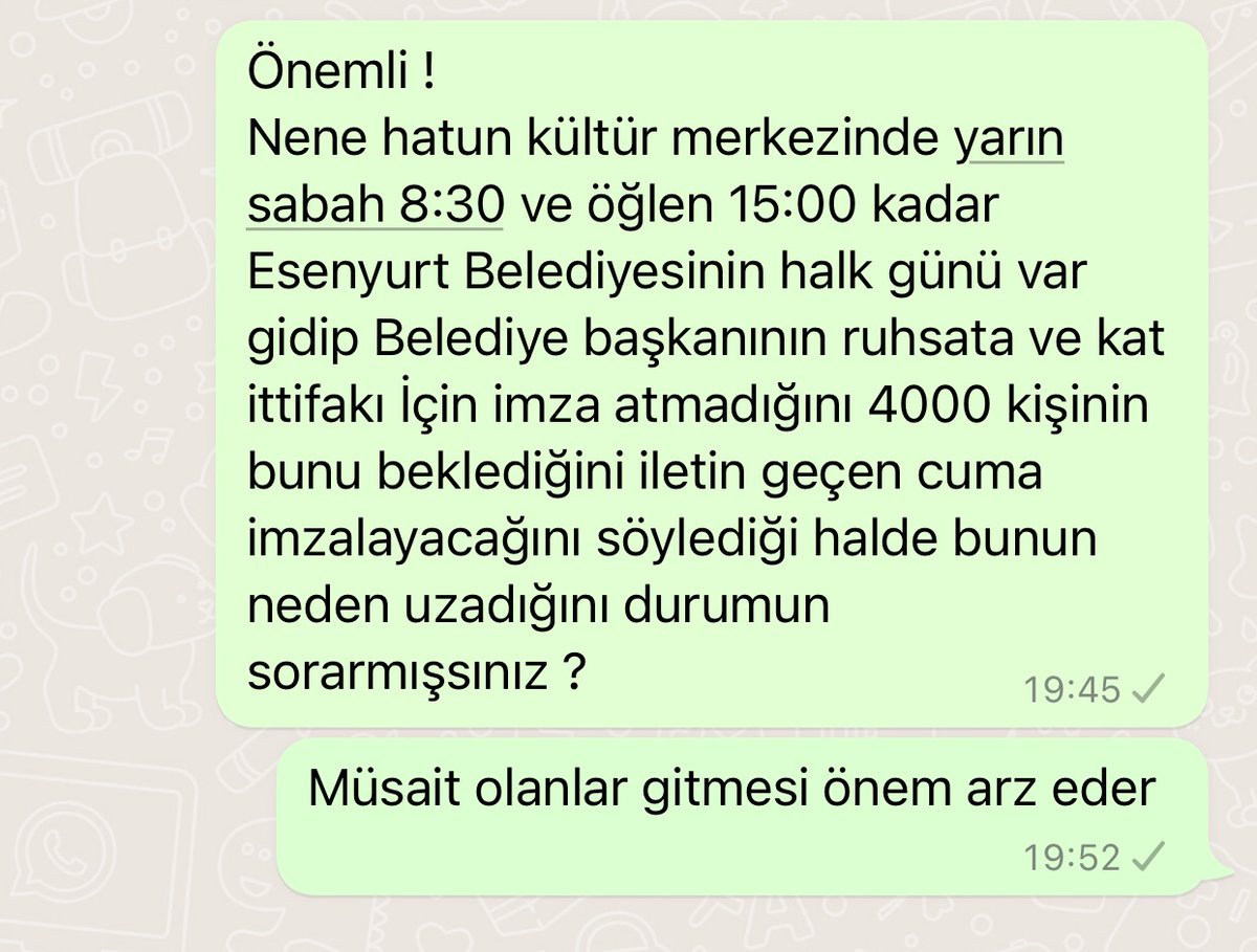 Esenyurt Belediyesi Başkanımız @KDenizBozkurt 4000 konut mağdurunun olduğu dosyada tüm konut mağdurları ve mahkemeler sizin imzanızı bekliyor.Sözünüzü yerine getirmenizi bekliyoruz . @EsenyurtBLDYS @kilicdarogluk