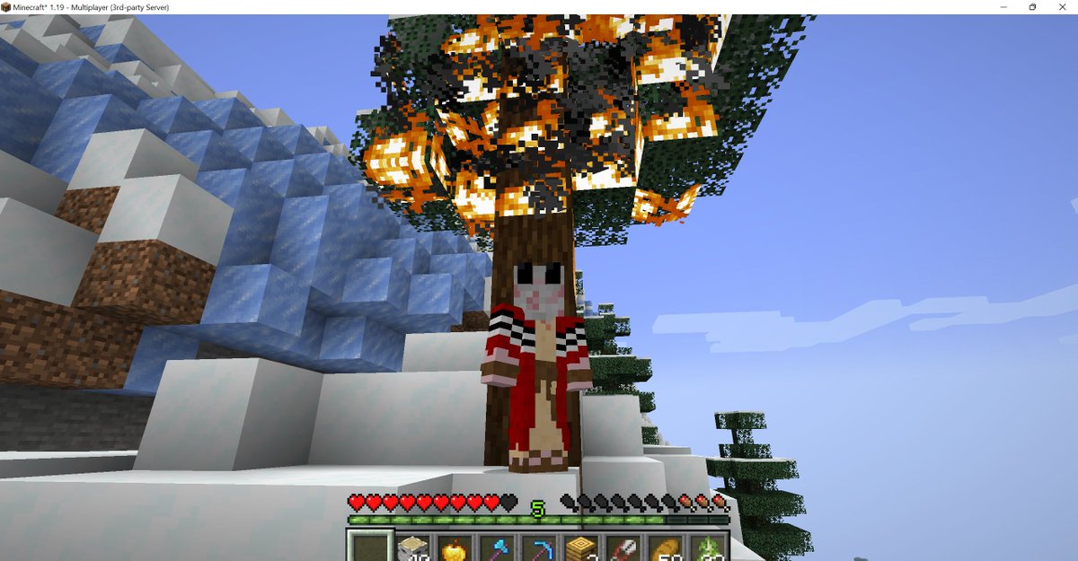 wippyprawn24041's tweet image. Flashback to the time I talked to Prawngod on the comunitySMP @TheCommunitySMP