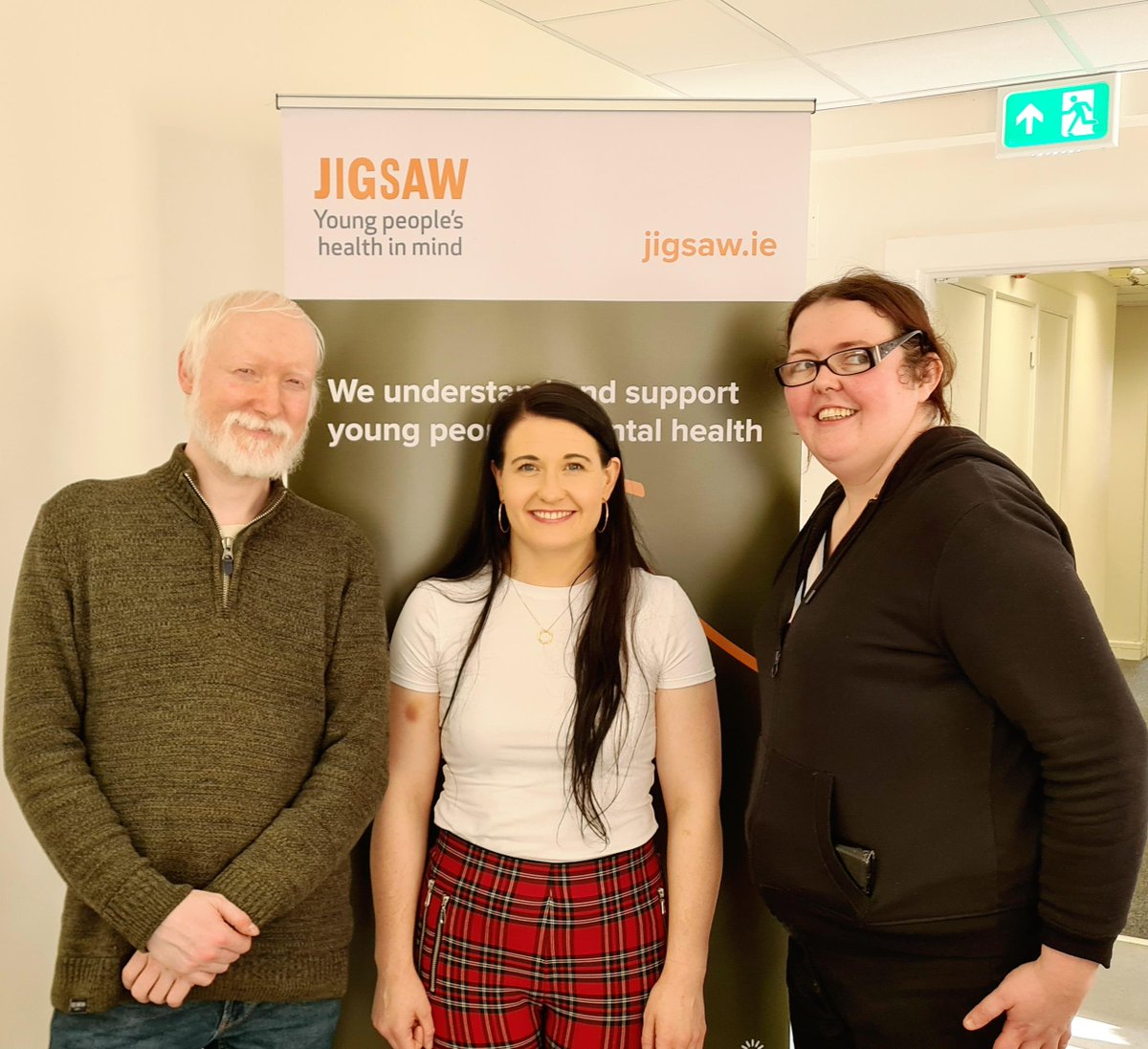 JigsawYMH's tweet photo. Today, we had a special guest visiting Jigsaw's National Office!
Thank you to UFC Fighter @AisyDaly for popping in, and for your incredible support of Jigsaw on #UltimateHellWeek. ๐๐งก https://t.co/HxCT9WG69b