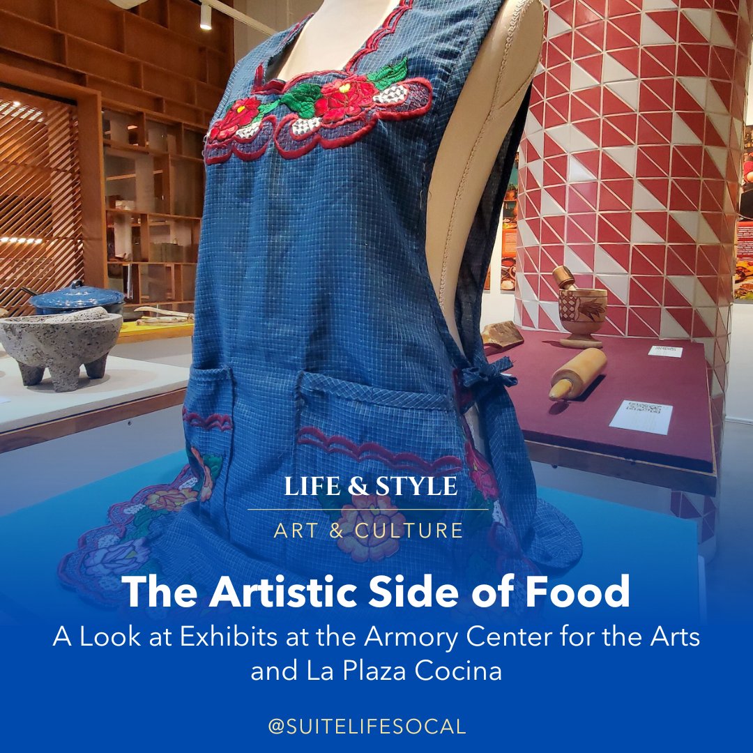suitelifesocal's tweet photo. Life &amp; Style - #Art
The Artistic Side of Food
 
Written by: Ken Calvin @kencryce

#Featured
Armory Center for the Arts @armoryarts
LA Plaza Cocina @LAPlazaLA

Visit https://t.co/tLbTVMhp1u

#InThisIssue #Arts #Exhibits #SoCal #Pasadena https://t.co/1t9LqPHrQQ