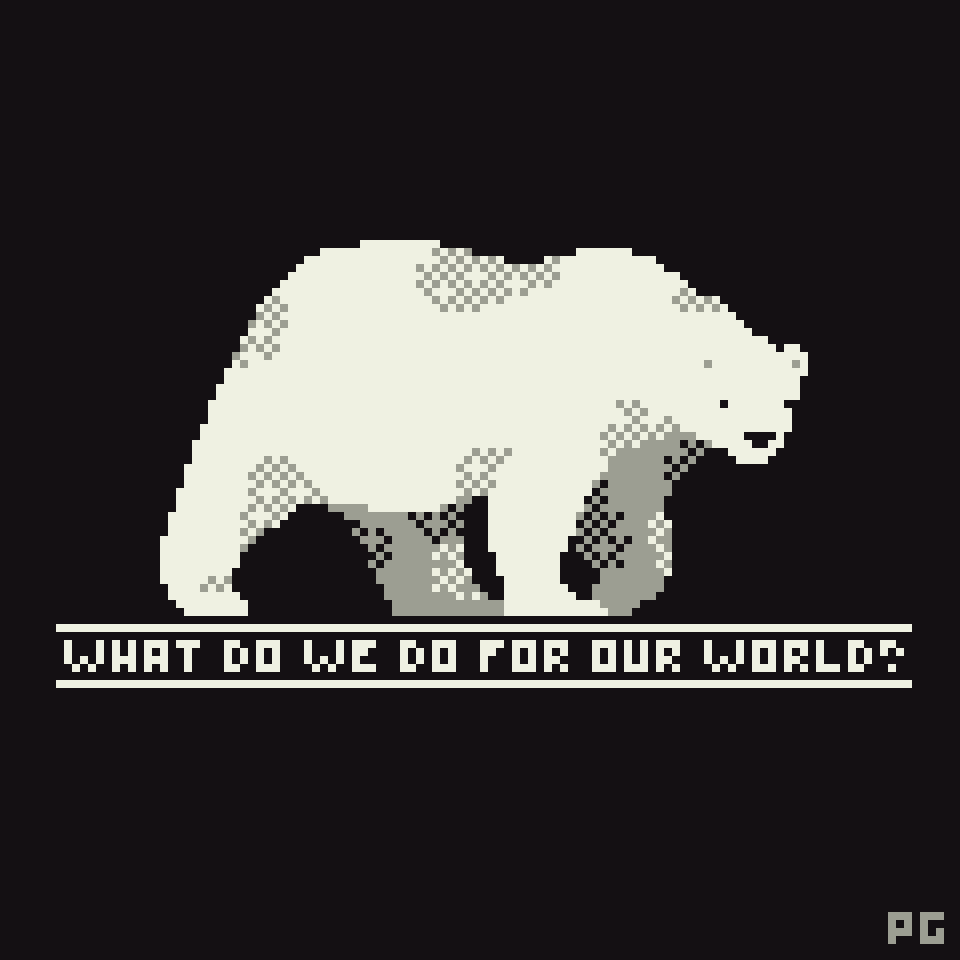PixelingGallery's tweet photo. What are we doing to improve the world?
#pixelart #ClimateEmergency https://t.co/9FmBLwcbip