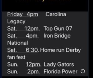 RCHsoftball05's tweet photo. Come out and watch our athletes! Canadians are excited to cross the border tomorrow &amp; hit the fields in Florida! @WFjagssoftball @FloridaTechSB @FSU_Recruiting @FAMU_Softball @GatorsSB @UCF_Softball @FIUSoftball @FAUSoftball @FGCU_Softball @fswsoftball @UNFSoftball @FNUSOFTBALL https://t.co/XhmyBWkrTN