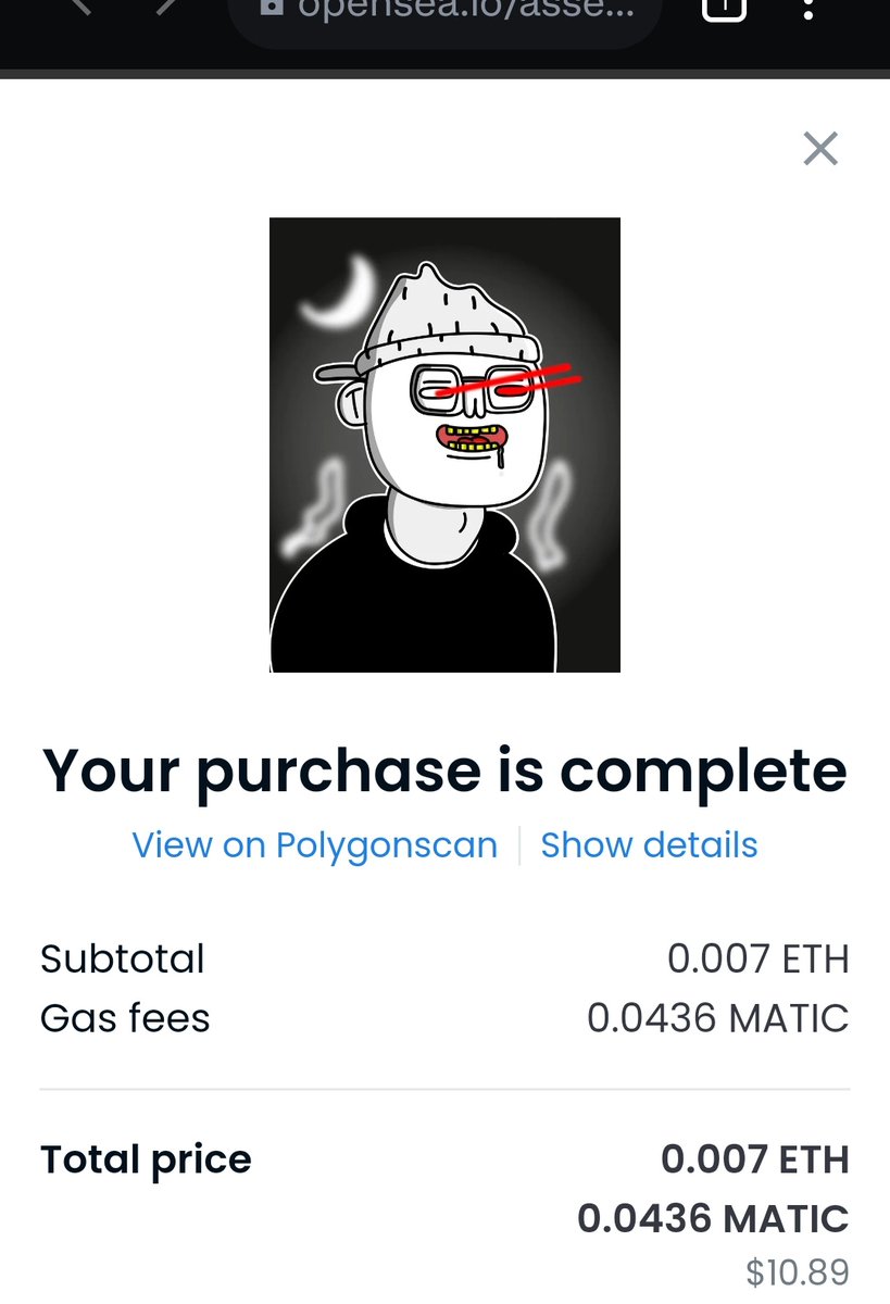 🔥  NFT shopping on my lunch break. I've been watching this collection for a bit. I guess it's time to join the club!
<a href="/FrenchisFunky/">Frenchis Funky Club Artist NFT.NYC 2024🔥</a> 
I ❤️ NFTs