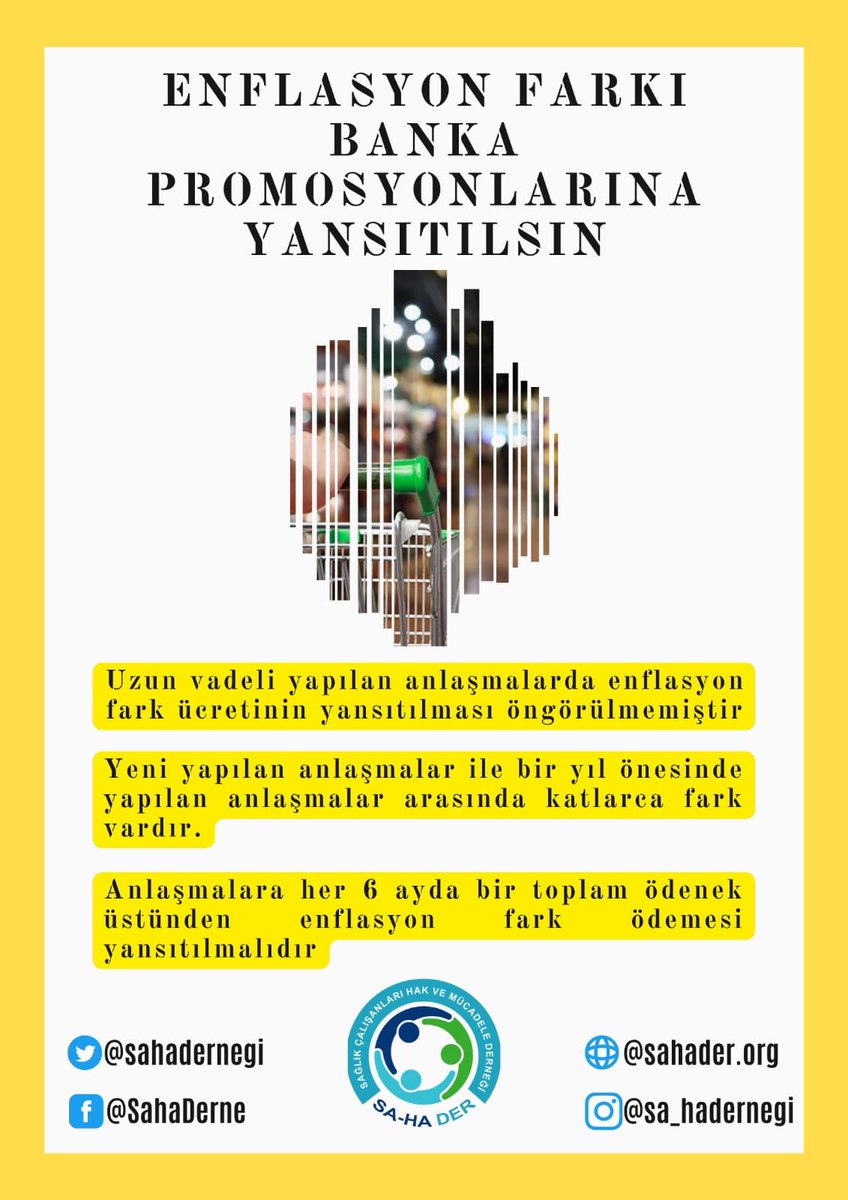 İsteklerimiz net
Minimum 50 bin TL
En fazla üç yıl süre
Enflasyon farkı yansıtılacak şekilde
Anlaşma yapılmasını istiyoruz.
<a href="/eczburhan/">Burhanettin Bulut</a> 
<a href="/umitbeyaz34/">Ümit BEYAZ</a> 
<a href="/cesuraylin/">Aylin Cesur</a> 
#PromosyonumaDokunma