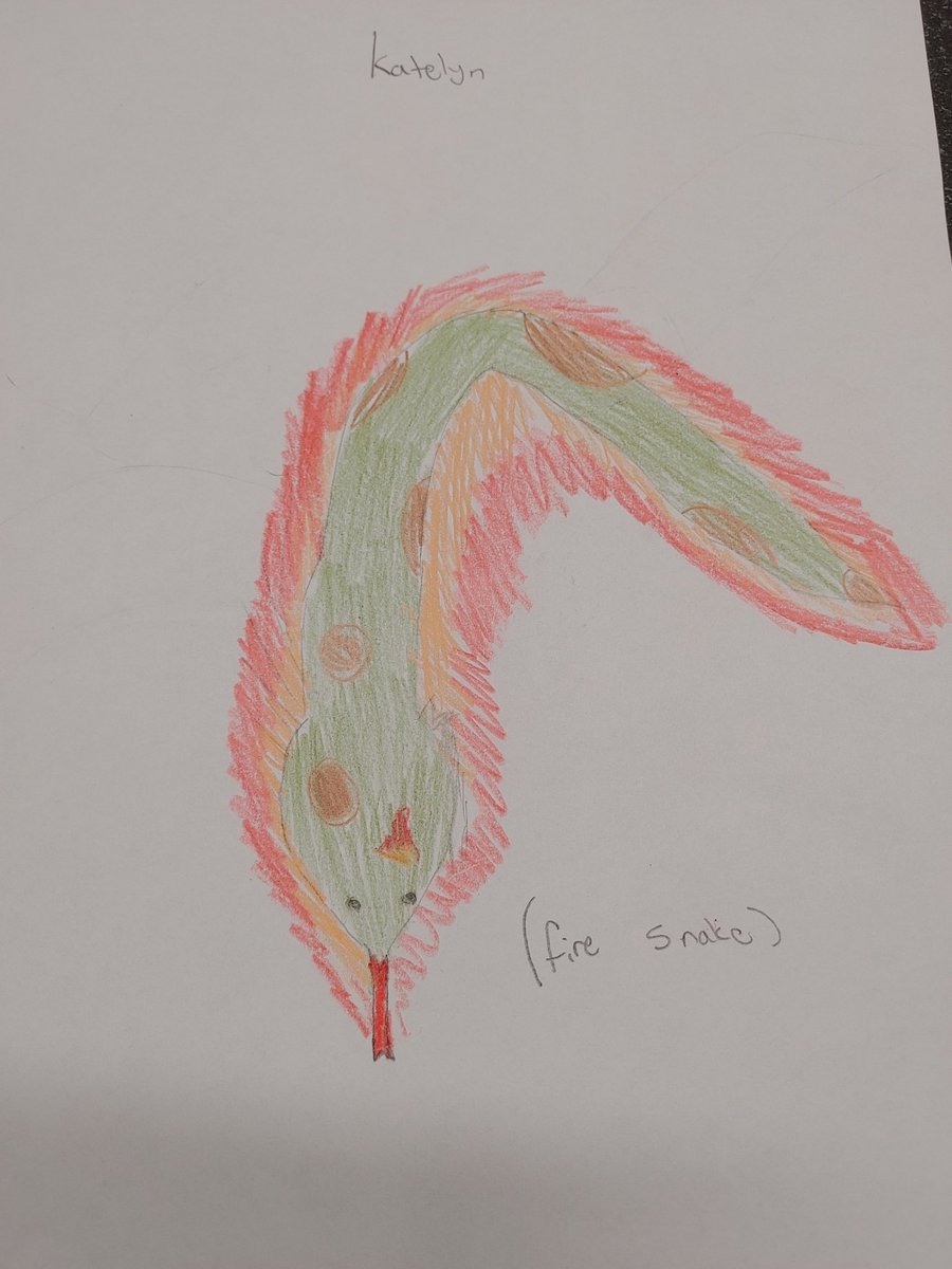 RebeccaBeiter's tweet photo. An eight tailed fox, a dragon, a mythical leaf fairy bunny, and a fire snake. Who wouldn't want one of these amazing creatures as a pet? #classcraftpets @classcraftgame https://t.co/0DzYLshYTO