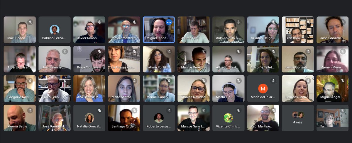 ¿Te apuntaste a colaborar como socio de GEGSpain?

¡Comenzamos nuestra primera reunión! 

<a href="/ceterio/">Javier Simón</a> <a href="/mayalamontero/">R. Moisés Ayala</a> <a href="/jfeliua/">Jaume Feliu</a> <a href="/Ariadna_ds25/">Ariadna Delgado</a> <a href="/AnaBMoline/">Ana Moliné</a> <a href="/marianiabe/">María Nicolás 🏛🖐👩‍💻🐱💡📚</a> <a href="/RamonBatlle/">Ramon Batlle 🇵🇸</a> @mariabarcelo <a href="/maitesl86/">Maite Santos</a> @RaulMindthegap <a href="/styago1/">Santiago Ordejón Zuckermaier</a> <a href="/balbinof/">BalBino {𝘭𝘢𝘴2𝘤𝘰𝘯𝘉} Fernández Revuelta</a> @MarcosSanzL <a href="/orgulldemestre/">Alfredo Romero</a> <a href="/EnriTIC/">Enrique Benavent</a>