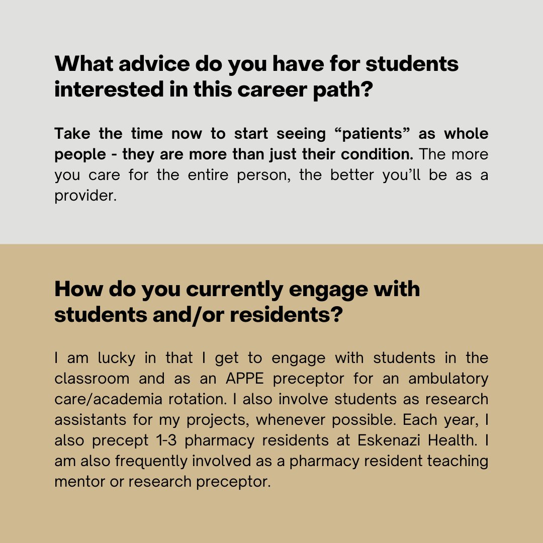 PurduePHPR's tweet photo. Meet Dr. Ashley Meredith, a Clinical Pharmacy Specialist (Ambulatory Care) at Eskenazi Health and Clinical Professor of Pharmacy Practice at Purdue. Please read to learn all about Dr. Meredith, her research, and her pharmacy career!
#PHPR https://t.co/4OPy99Gr7c
