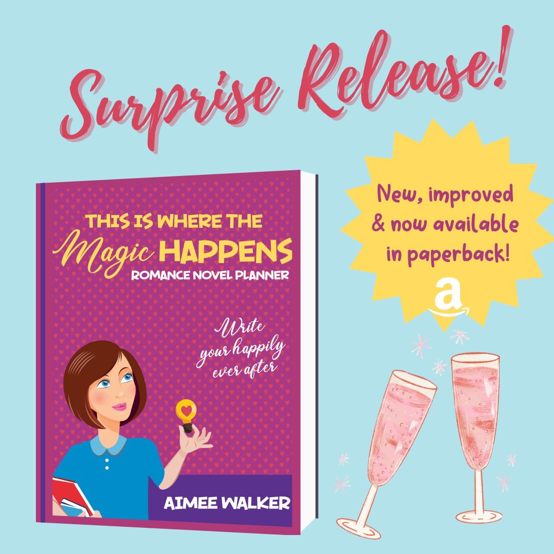 In case you missed it, I’ve released my romance novel planner in paperback on Amazon. Perfect if you’re prepping for #NaNoWriMo 😊 #romancewriter #amwritingromance Link-tree in bio.