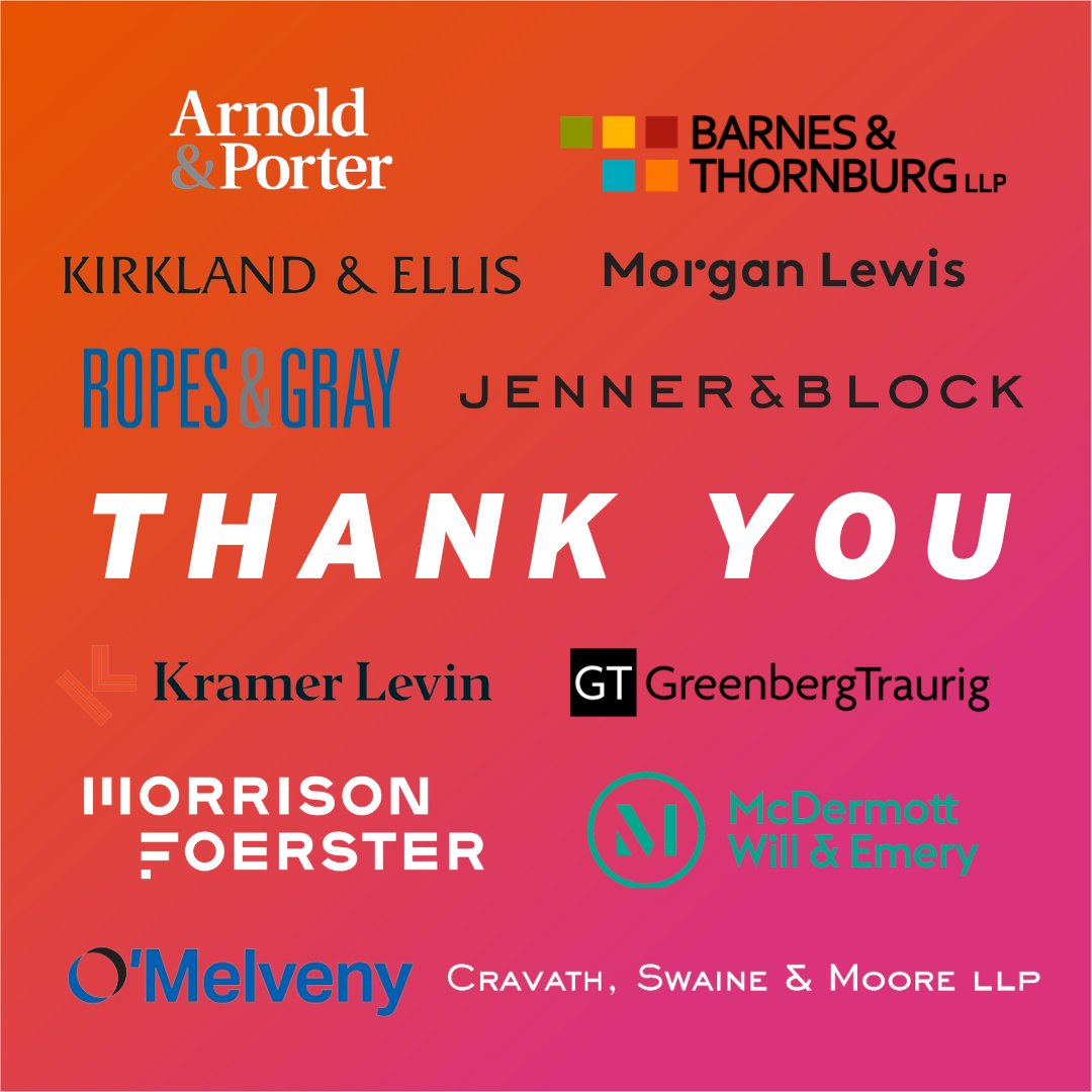 It’s #ProBonoWeek! 🎉 Thank you to all of our dedicated National Sponsors whose life-changing pro bono work supports our mission to secure equal rights for #LGBTQ+ individuals and those living with #HIV.