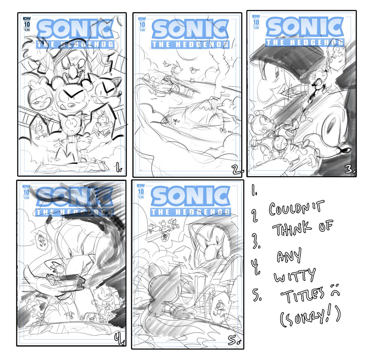 Forgot to post the thumbs!  Partial to 4, but I'm glad I didn't have to draw the Tornado from that angle. 