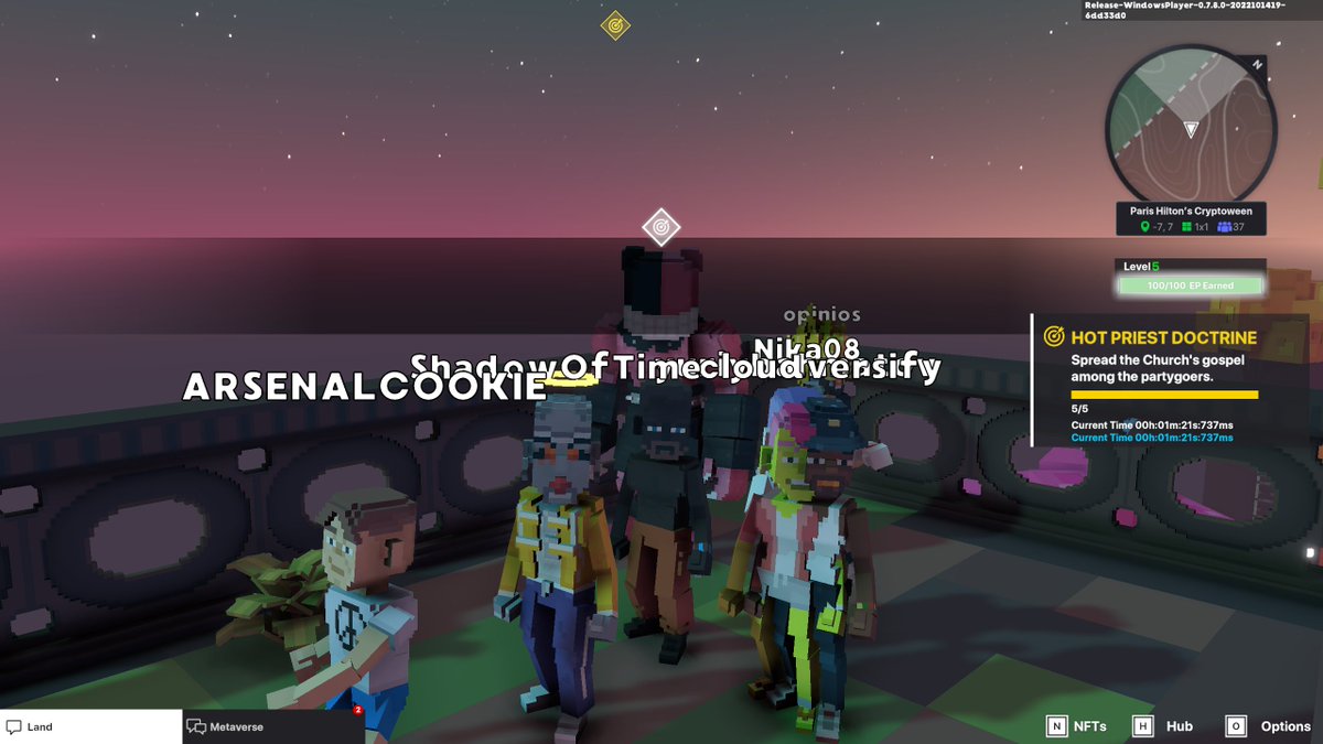 ketchup245's tweet photo. @TheSandboxGame I just participated in the Paris Hilton  #Cryptoween Event. I found Grralh check out my screenshot below!
🎃👇 https://t.co/gY2DnjioPu